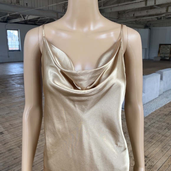 Vintage Early 2000s "La Vie En Rose" Maxi Slip Dress - Picture 1 of 9